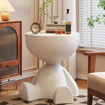 Cartoon Bear Side Table | Creative Modern Coffee Table For Living Rooms, Kids and Nurseries