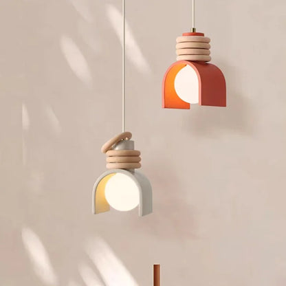 Wabi Sabi Pendant Light | Japanese Minimalist Resin Ceiling Lamp For Quiet Modern Interiors