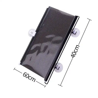Shadeveil No Drill Heat Blocking Shade | Blackout Sun Blocking Window Panel For Renters and Nurseries
