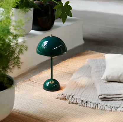 Modern Touch Table Lamp | Scandinavian Design Bedside Light With Tap Control For Bedroom Tables