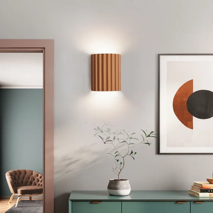 Nordic Modern Resin Wall Lamp | Stylish Indoor Wall Light For Bedrooms and Living Room Walls
