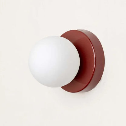 Macaron LED Wall Lamp | Modern Coloured Glass Sconce For Bedrooms, Kids Rooms and Landings