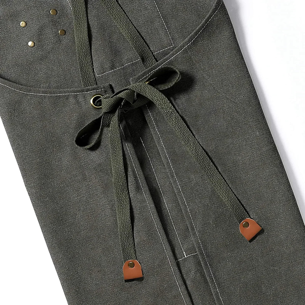 Canvara Canvas Kitchen Apron | Unisex Chef and Workwear Apron With An Adjustable Neck Strap