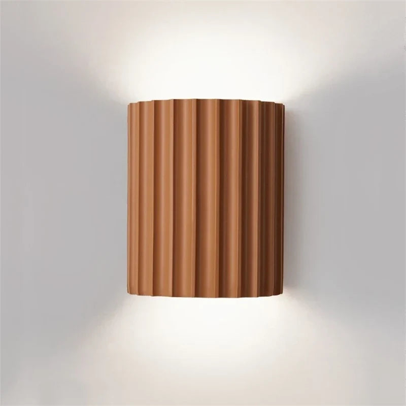 Nordic Modern Resin Wall Lamp | Stylish Indoor Wall Light For Bedrooms and Living Room Walls