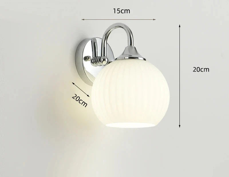 Chromere Wall Lamp | Chrome And Brass Modern Minimalist Design In Two Body Style Variations