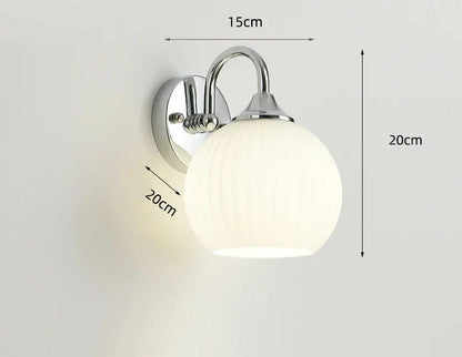 Chromere Wall Lamp | Chrome And Brass Modern Minimalist Design In Two Body Style Variations