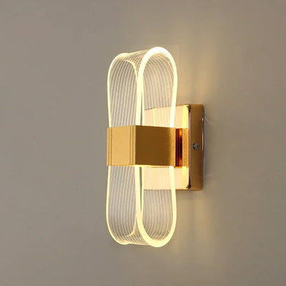 Nordic Luxury LED Wall Lamp | Modern Aluminium Decorative Light With A Warm White LED Output