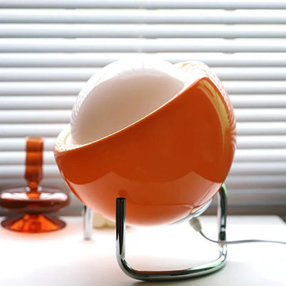 Bauhaus Glass Table Lamp | Retro Nordic Design Accent Light For Sideboards and Home Studies