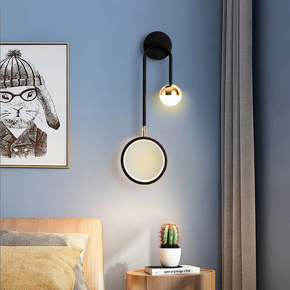 Circulon Wall Light | Modern Nordic LED Design In Left or Right Handed Wall Configurations