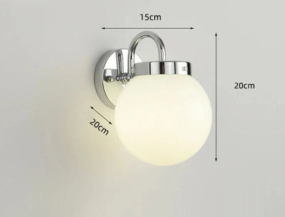 Chromere Wall Lamp | Chrome And Brass Modern Minimalist Design In Two Body Style Variations