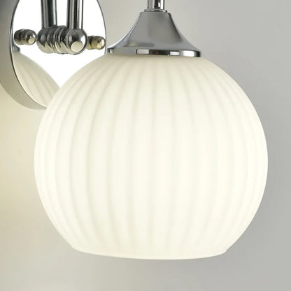 Chromere Wall Lamp | Chrome And Brass Modern Minimalist Design In Two Body Style Variations