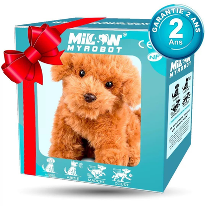Interactive Walking Plush Puppy Toy | Barking Soft Robot Dog Toy For Children and Cuddly Play