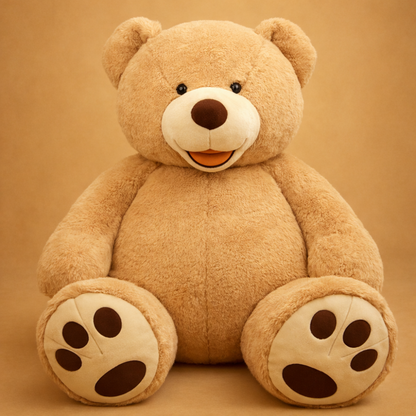 Large Cuddly Teddy Bear | Soft Giant Plush Bear Gift In Multiple Sizes For Birthdays and Christmas