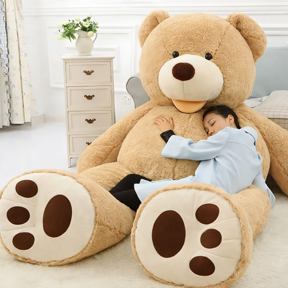 Large Cuddly Teddy Bear | Soft Giant Plush Bear Gift In Multiple Sizes For Birthdays and Christmas