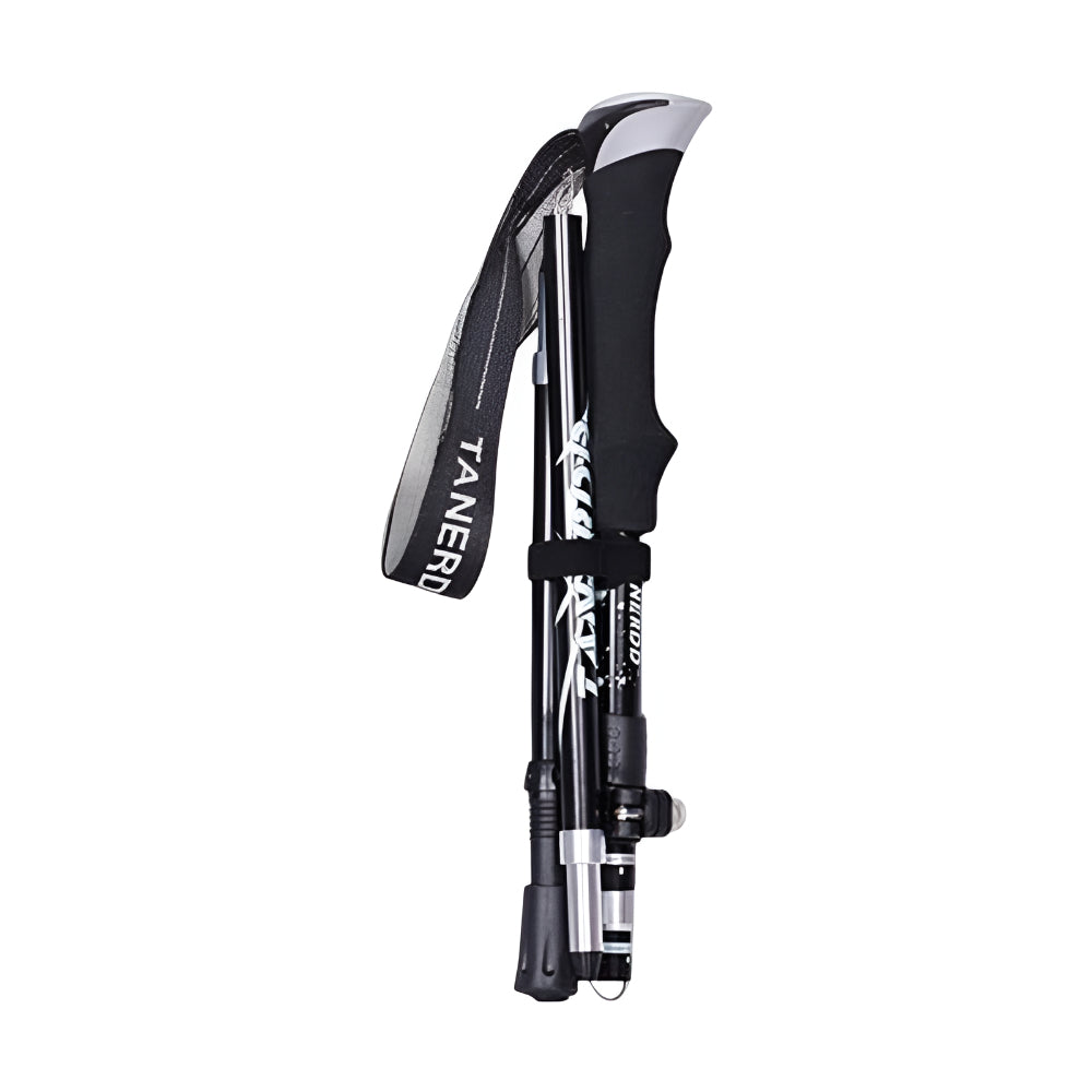 Foldable Telescopic Trekking Poles | Adjustable Hiking Support Sticks For Trails and Backpacking