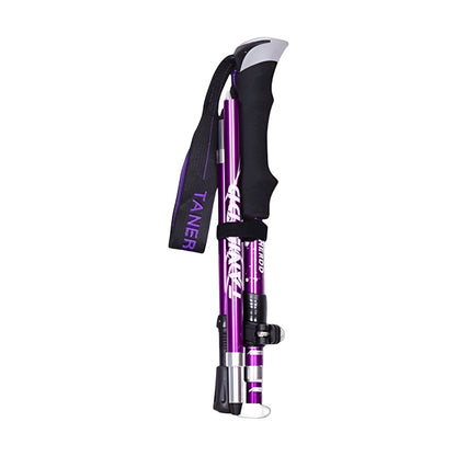 Foldable Telescopic Trekking Poles | Adjustable Hiking Support Sticks For Trails and Backpacking