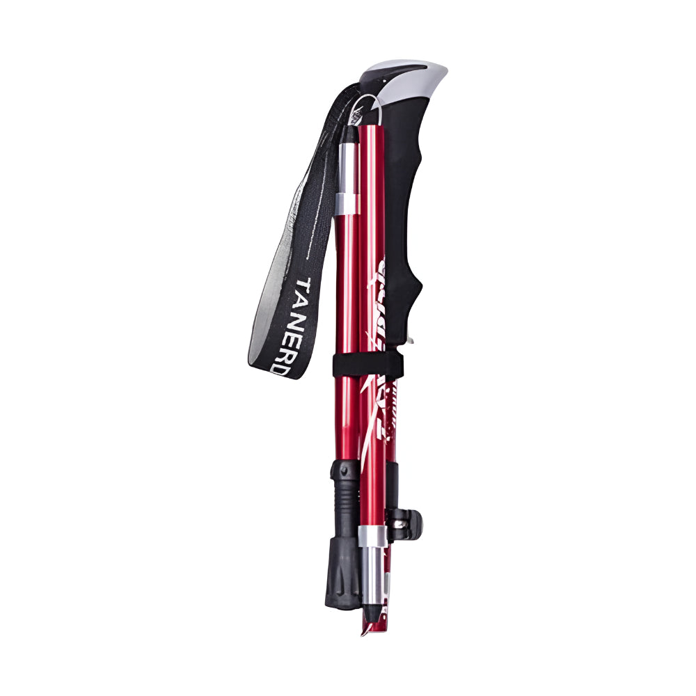 Foldable Telescopic Trekking Poles | Adjustable Hiking Support Sticks For Trails and Backpacking
