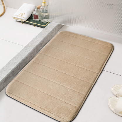 Plushdry Absorbent Bath Mat | Anti Slip Fast Dry Bathroom Mat With A Deep Soft Plush Pile Top