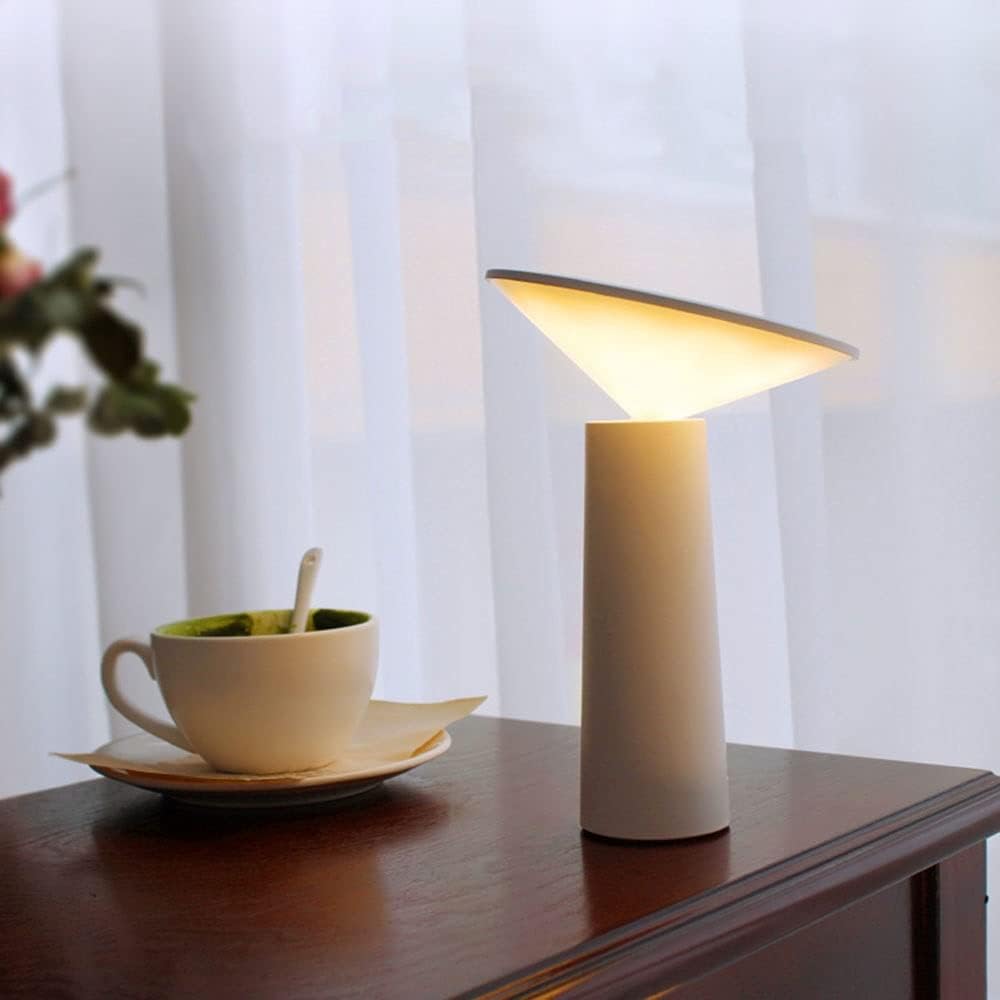 Balanca Table Lamp | Dimmable Modern Designer Light In Black or White For Desks and Bedsides