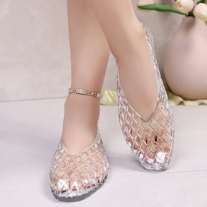 Kira Woven Jelly Flats