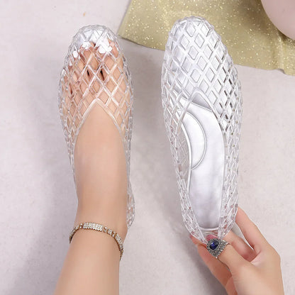 Kira Woven Jelly Flats