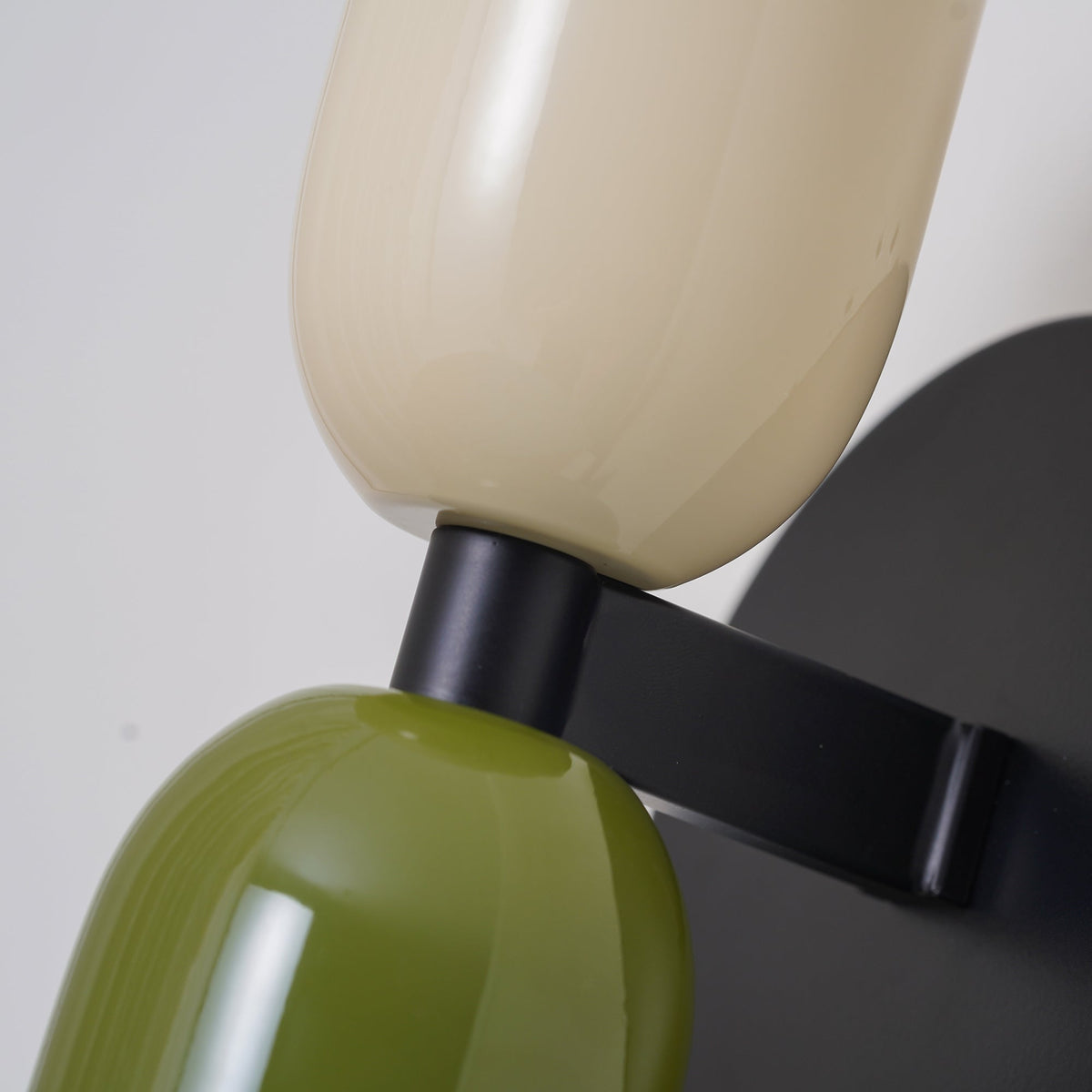 Colourful Bedside Wall Lamp | Nordic Macaron Wall Light In Ten Bold Painted Iron Colourways
