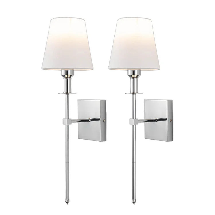 Rechargeable Wireless Wall Light 2 Pack | Stick On LED Sconces With No Wiring Or Drilling Required