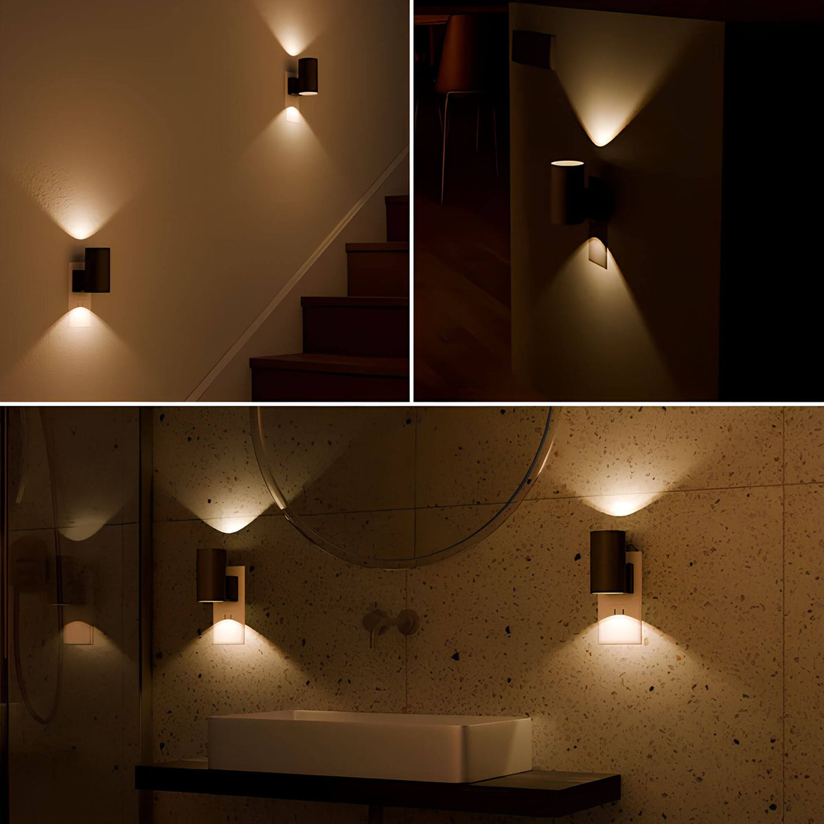 Duskra LED Night Light | Smart Dimmable Plug In Night Lamp With A Dusk To Dawn Light Sensor