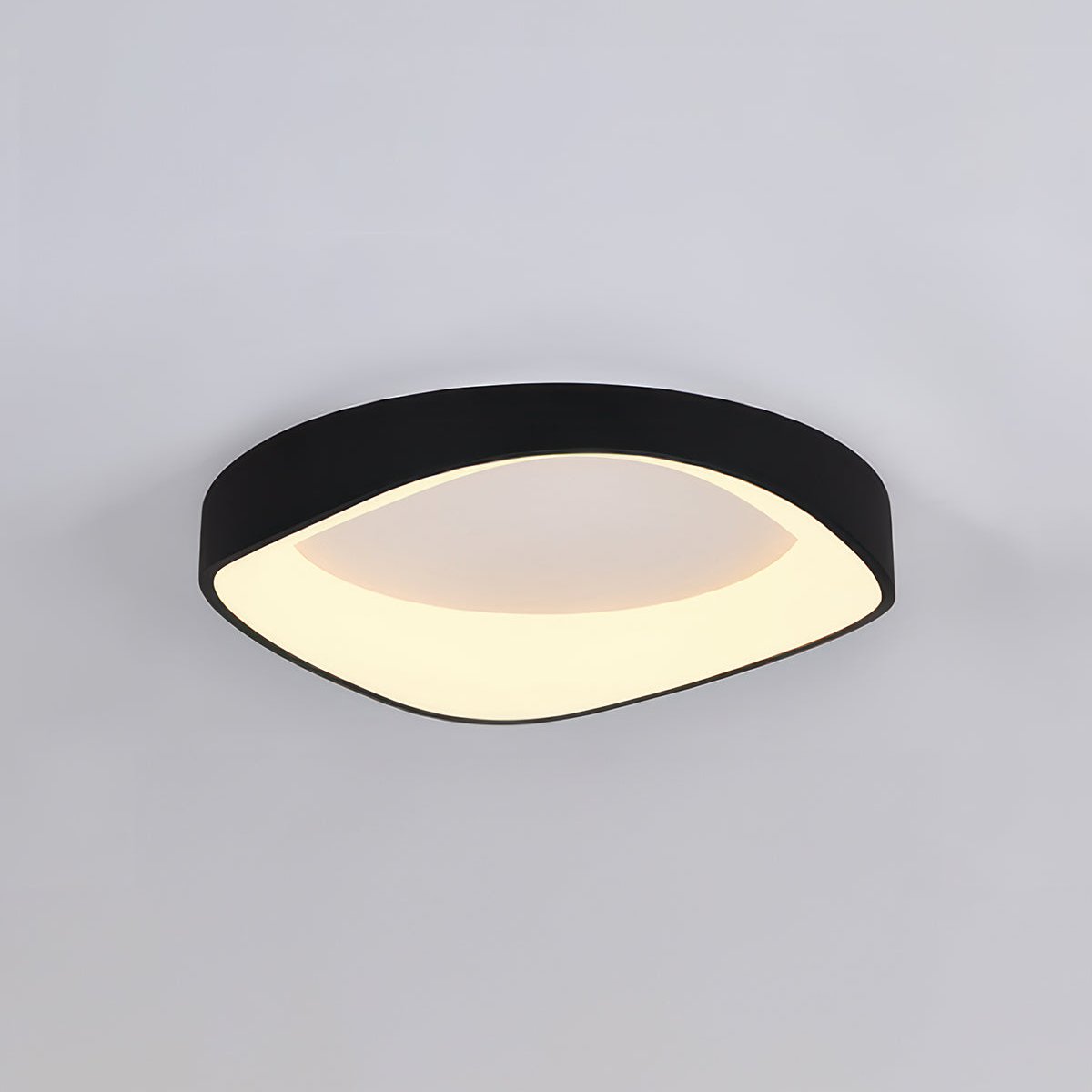Nordic Artistic Wood Grain Ceiling Light | IP54 Rated LED In Four Finishes and Two Room Sizes
