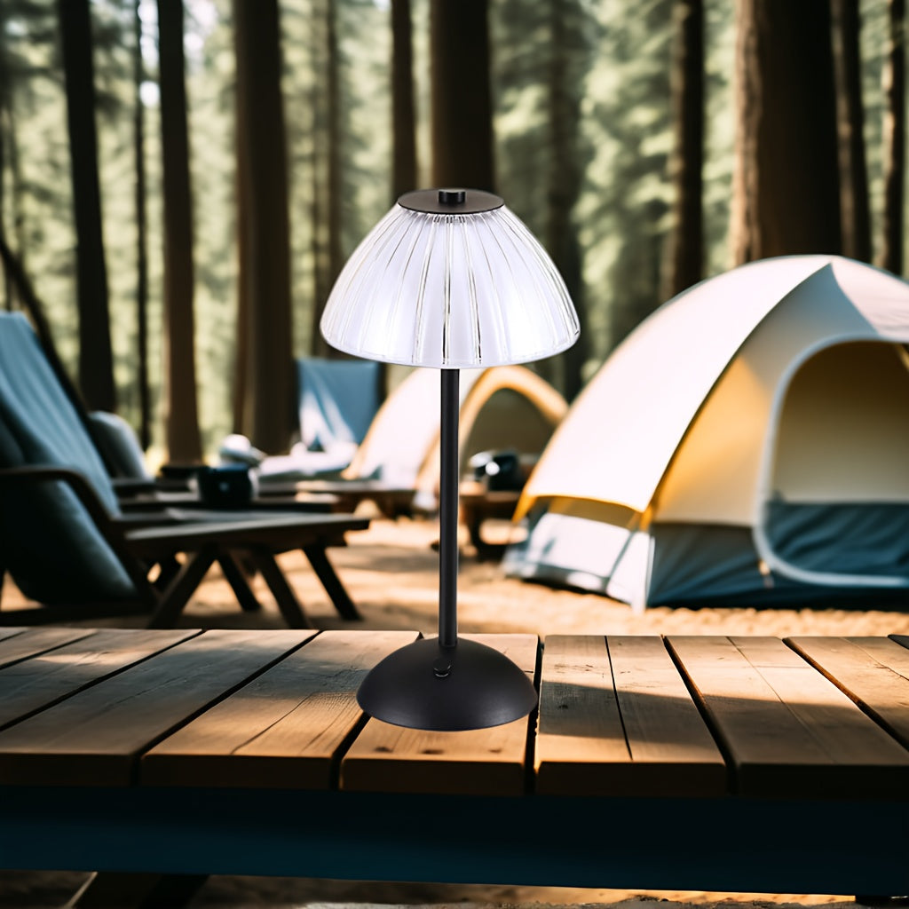 Golden Touch Table Lamp | USB Rechargeable Cordless Light In Gold, Black and White Finishes