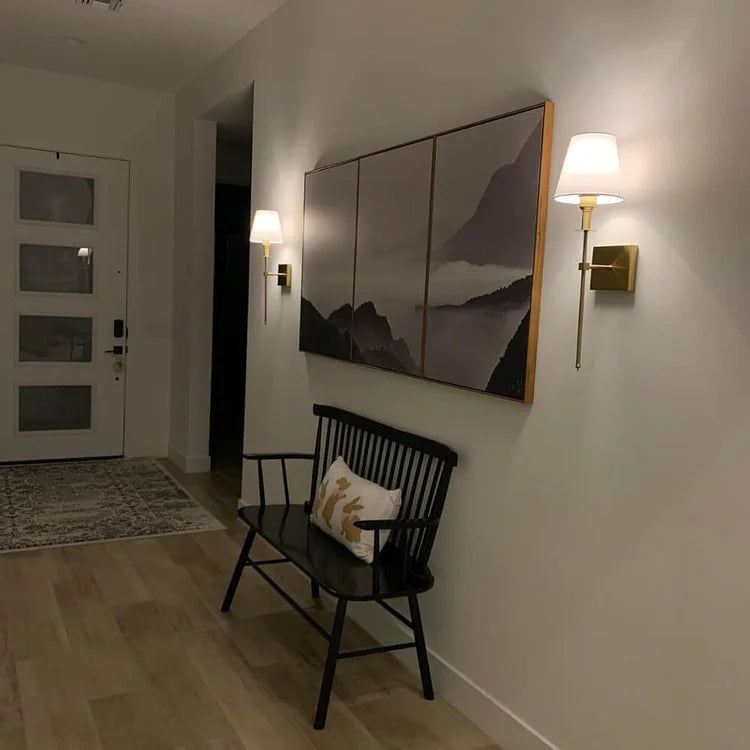 Rechargeable Wireless Wall Light 2 Pack | Stick On LED Sconces With No Wiring Or Drilling Required