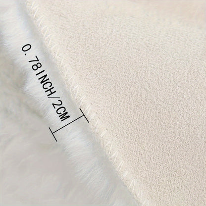 Cloud Comfort Round Bubble Rug | Soft Fluffy Circle Carpet For Bedrooms and Kids Nurseries