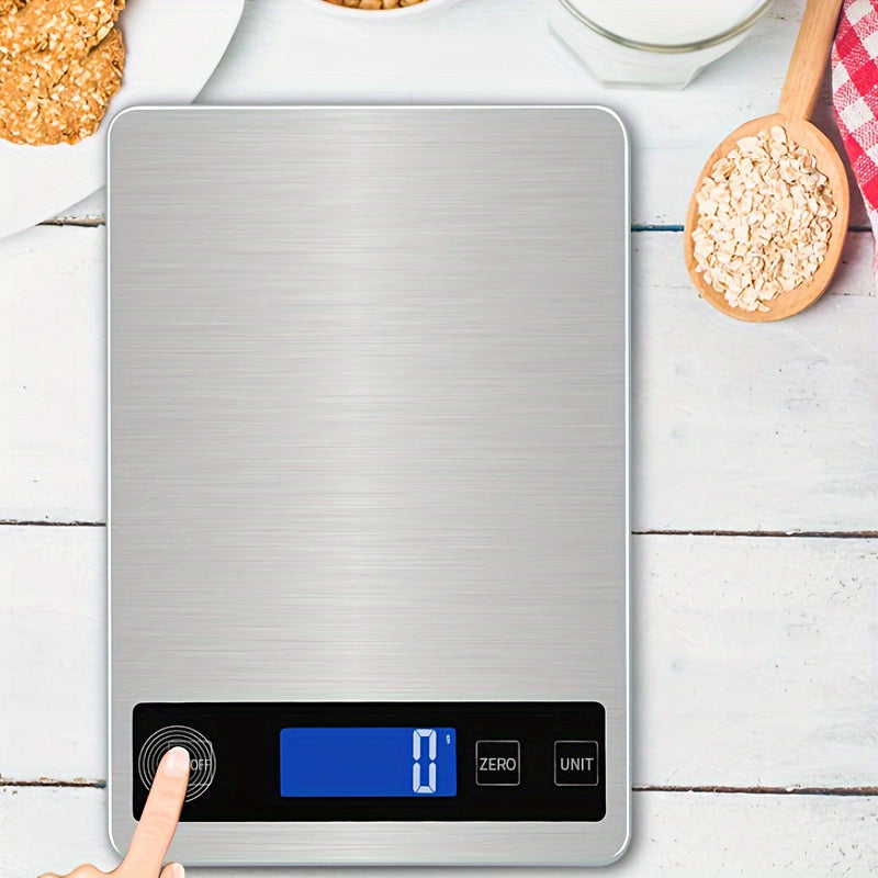 15kg Digital Kitchen Scale | USB Rechargeable Precision Food Weighing Scale For Home Baking