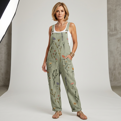 Wren Printed Wide-Leg Jumpsuit