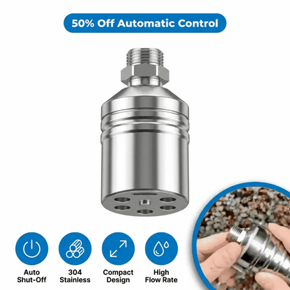 Floatwell Automatic Water Level Valve | Adjustable Float Shut Off For Troughs, Ponds and Tanks
