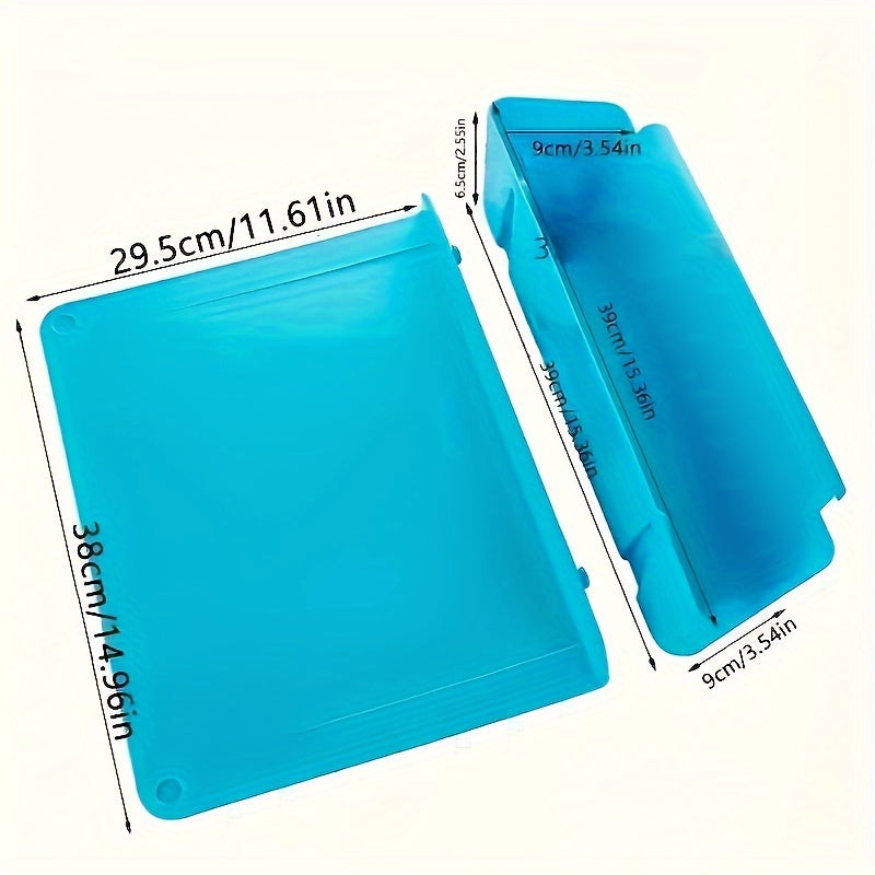 2 in 1 Chopping Board With Storage Box | Portable Cutting Board and Food Holder For Travel