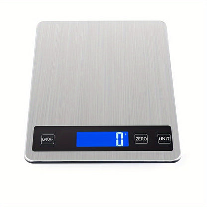 15kg Digital Kitchen Scale | USB Rechargeable Precision Food Weighing Scale For Home Baking
