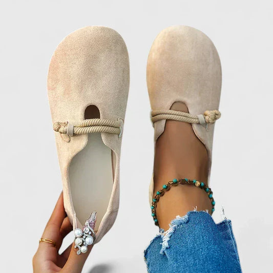 Isabelle Leather-Look Slip-On Loafers
