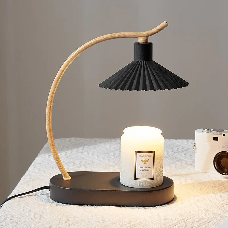Wickmere Candle Warmer Lamp | Nordic Flameless Wax Melting Light For Scented Jar Candles At Home