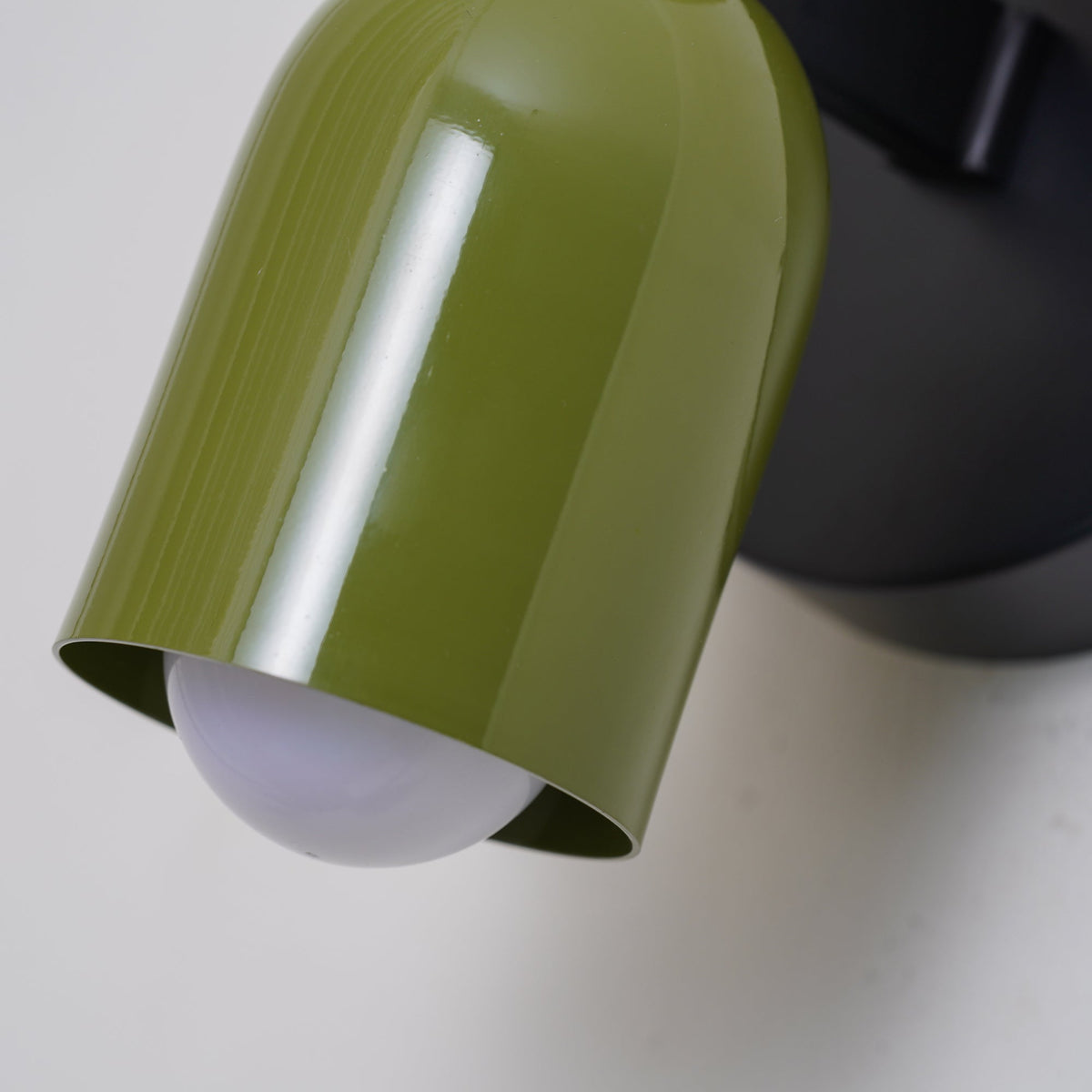 Colourful Bedside Wall Lamp | Nordic Macaron Wall Light In Ten Bold Painted Iron Colourways