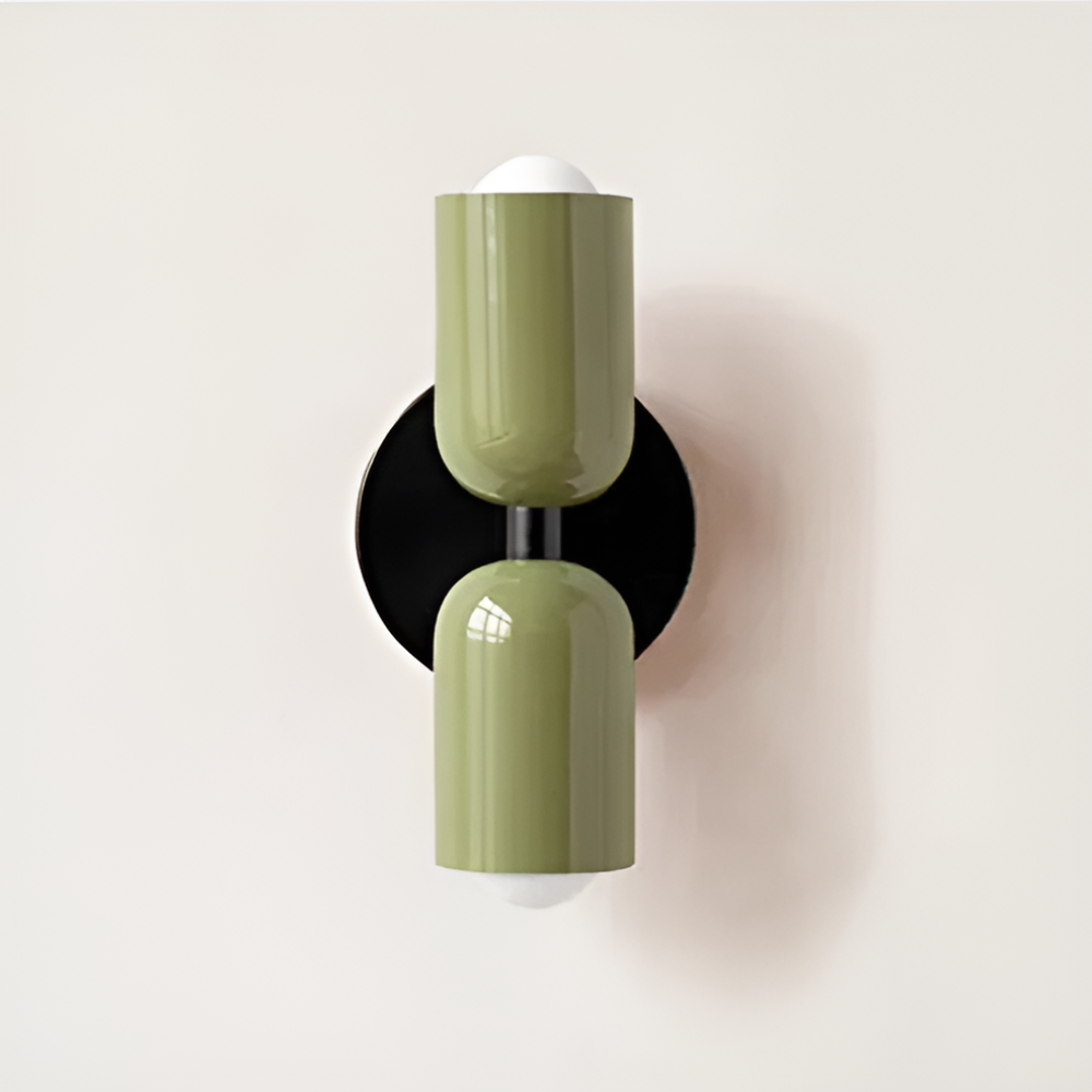 Nordic Twinlume Wall Lamp | Two Sided LED Sconce For Bedsides, Hallways and Longer Landings