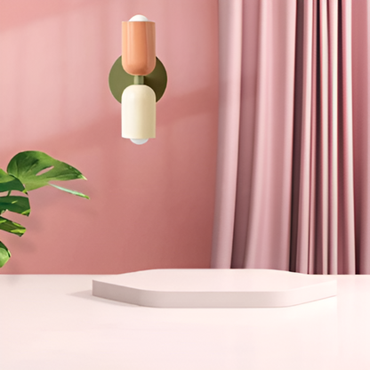 Nordic Twinlume Wall Lamp | Two Sided LED Sconce For Bedsides, Hallways and Longer Landings