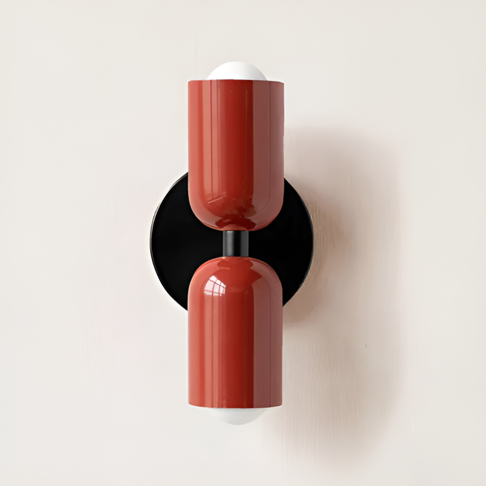Nordic Twinlume Wall Lamp | Two Sided LED Sconce For Bedsides, Hallways and Longer Landings