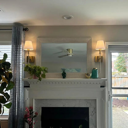 Rechargeable Wireless Wall Light 2 Pack | Stick On LED Sconces With No Wiring Or Drilling Required