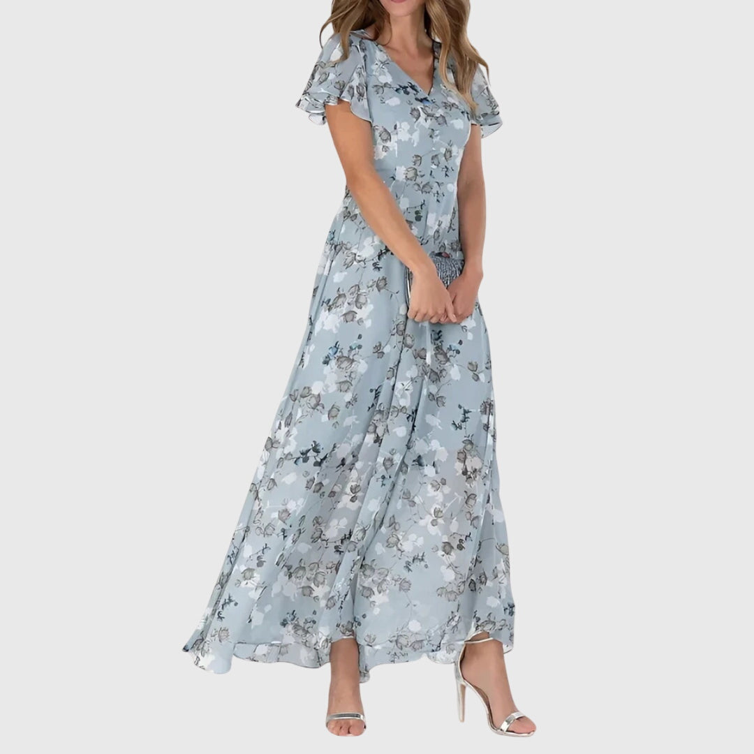 Lola Figure-Flattering Wrap Midi Dress
