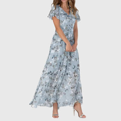 Lola Figure-Flattering Wrap Midi Dress
