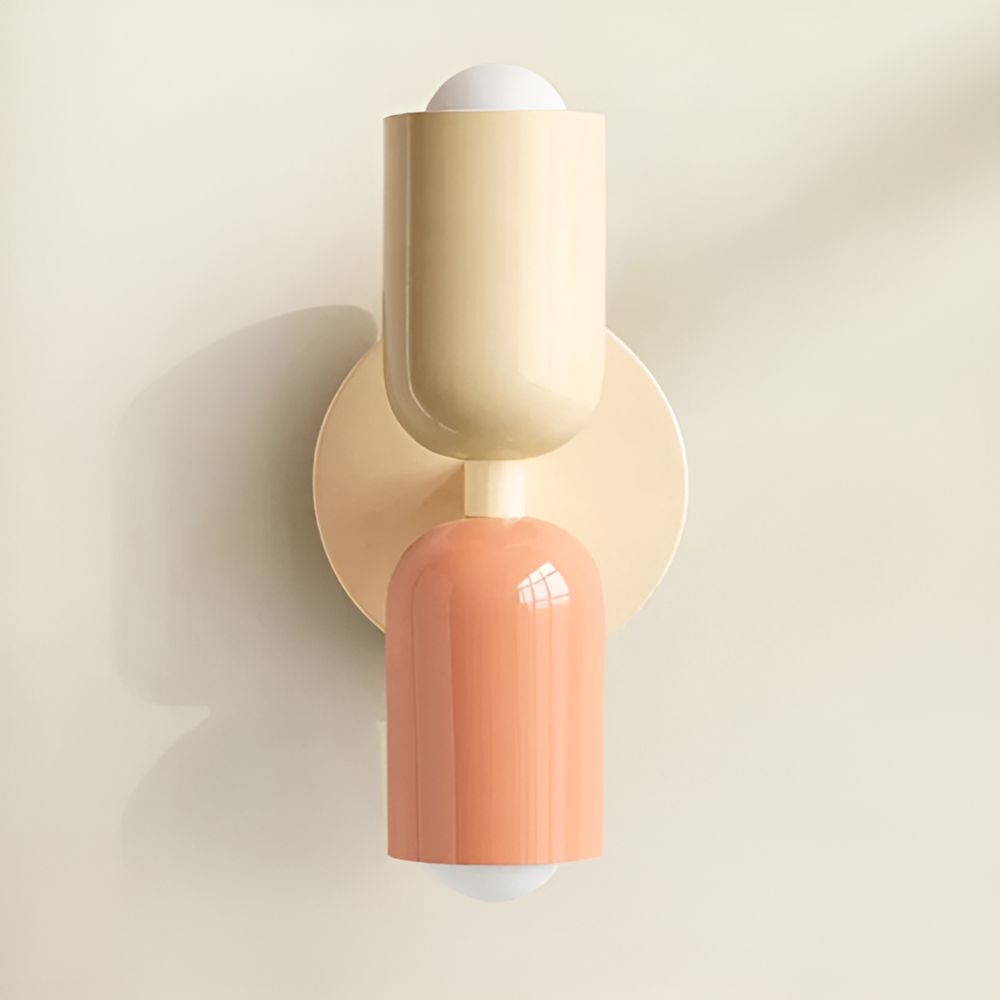 Nordic Twinlume Wall Lamp | Two Sided LED Sconce For Bedsides, Hallways and Longer Landings