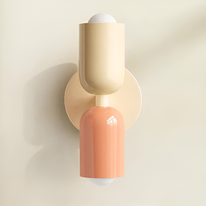 Nordic Twinlume Wall Lamp | Two Sided LED Sconce For Bedsides, Hallways and Longer Landings