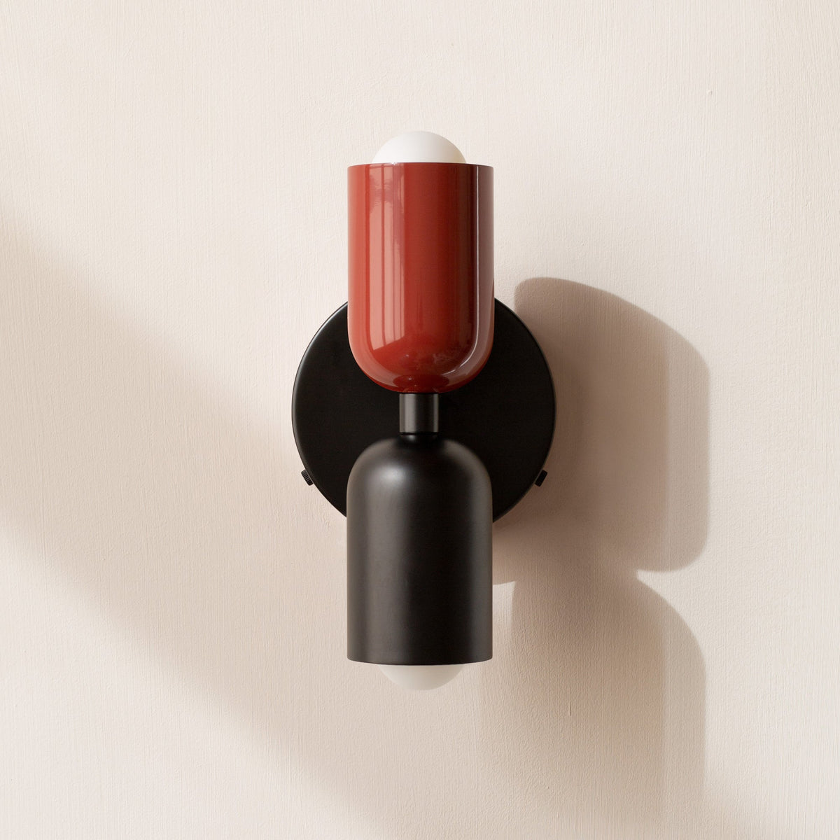 Colourful Bedside Wall Lamp | Nordic Macaron Wall Light In Ten Bold Painted Iron Colourways