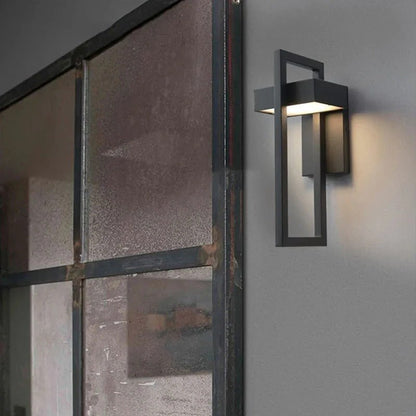 Scandinavian Outdoor Wall Light | Minimalist Aluminium LED Wall Lamp For Modern Home Exteriors